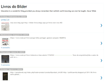 Tablet Screenshot of bilder-livros.blogspot.com