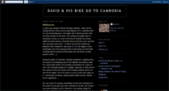 Desktop Screenshot of davidincambodia.blogspot.com