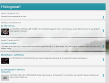 Tablet Screenshot of histogeoart.blogspot.com