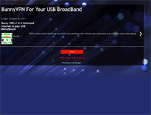 Tablet Screenshot of bunnyvpn.blogspot.com