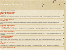 Tablet Screenshot of concursosliteratura.blogspot.com