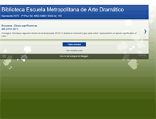 Tablet Screenshot of bibliotecaemad.blogspot.com