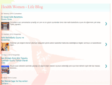 Tablet Screenshot of healthwomenlife.blogspot.com