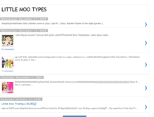 Tablet Screenshot of littlemootypes.blogspot.com
