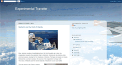 Desktop Screenshot of experimentaltraveler.blogspot.com