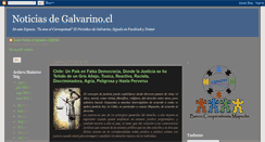 Desktop Screenshot of noticiasdegalvarino.blogspot.com