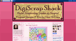 Desktop Screenshot of digiscrapshack.blogspot.com