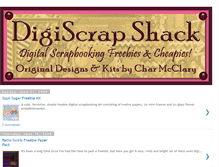 Tablet Screenshot of digiscrapshack.blogspot.com