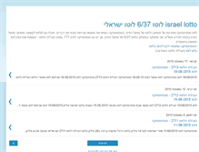 Tablet Screenshot of isrlotto.blogspot.com