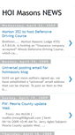 Mobile Screenshot of hoimasons.blogspot.com