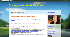 Desktop Screenshot of ecologiaambientebelluno.blogspot.com