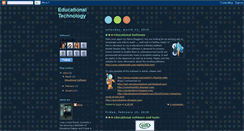 Desktop Screenshot of edutechnology111.blogspot.com