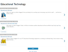 Tablet Screenshot of edutechnology111.blogspot.com