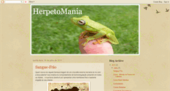 Desktop Screenshot of herpetomania.blogspot.com