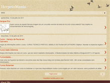 Tablet Screenshot of herpetomania.blogspot.com