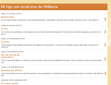 Tablet Screenshot of mihijoconsindromedewilliams.blogspot.com