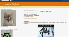 Desktop Screenshot of luderiadigital.blogspot.com