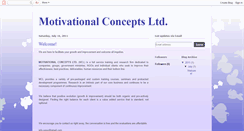 Desktop Screenshot of motivationalconcepts.blogspot.com