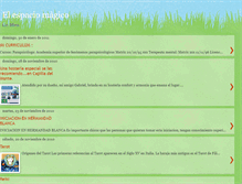 Tablet Screenshot of elespaciomgico-silvia.blogspot.com