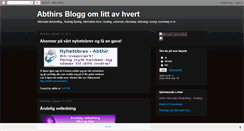 Desktop Screenshot of abthir.blogspot.com