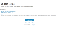 Tablet Screenshot of koifish-tattoo.blogspot.com