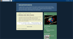 Desktop Screenshot of jesusreyes-educacionenvalores.blogspot.com