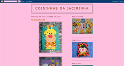 Desktop Screenshot of coisinhasdajacirinha.blogspot.com