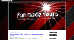 Desktop Screenshot of fanmadetours.blogspot.com