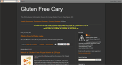 Desktop Screenshot of glutenfreecary.blogspot.com