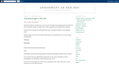 Desktop Screenshot of hsg-assessment.blogspot.com