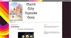 Desktop Screenshot of charmcitycupcakecamp.blogspot.com