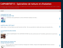 Tablet Screenshot of caphabitat13.blogspot.com