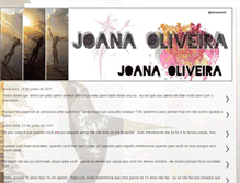 Tablet Screenshot of joanamariaoliveira.blogspot.com