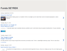 Tablet Screenshot of funda-seyrek.blogspot.com