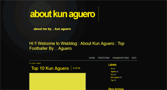 Desktop Screenshot of aboutkunaguero.blogspot.com