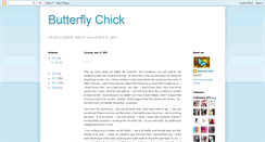 Desktop Screenshot of butterfly-chick.blogspot.com