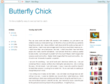 Tablet Screenshot of butterfly-chick.blogspot.com
