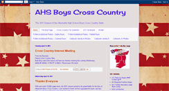 Desktop Screenshot of ahsboysxc.blogspot.com