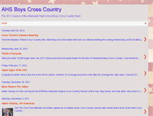 Tablet Screenshot of ahsboysxc.blogspot.com