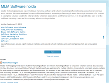 Tablet Screenshot of mlmsoftwarenoida.blogspot.com