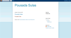 Desktop Screenshot of pousadasulas.blogspot.com
