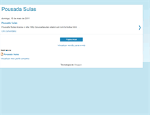 Tablet Screenshot of pousadasulas.blogspot.com
