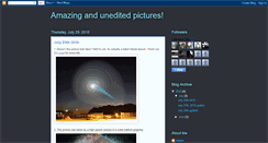 Desktop Screenshot of amazinguneditedpictures.blogspot.com