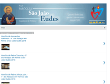 Tablet Screenshot of paroquiasaojoaoeudes.blogspot.com