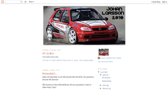 Desktop Screenshot of johanlarssonrallycross.blogspot.com