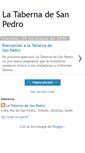 Mobile Screenshot of latabernadesanpedro.blogspot.com