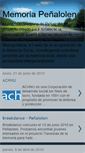 Mobile Screenshot of memoriapenalolen.blogspot.com