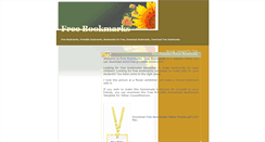 Desktop Screenshot of freebookmarks.blogspot.com