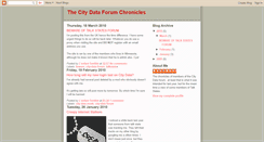 Desktop Screenshot of citydatachronicles.blogspot.com