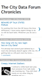 Mobile Screenshot of citydatachronicles.blogspot.com